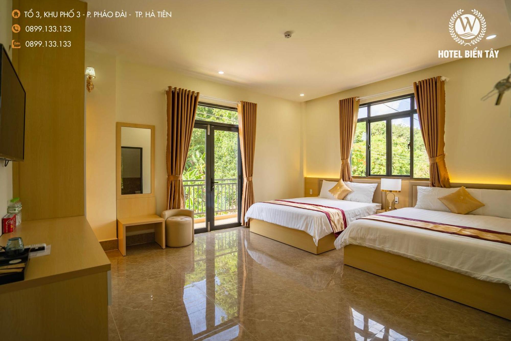 Khach San Bien Tay Hotell Hà Tiên Eksteriør bilde